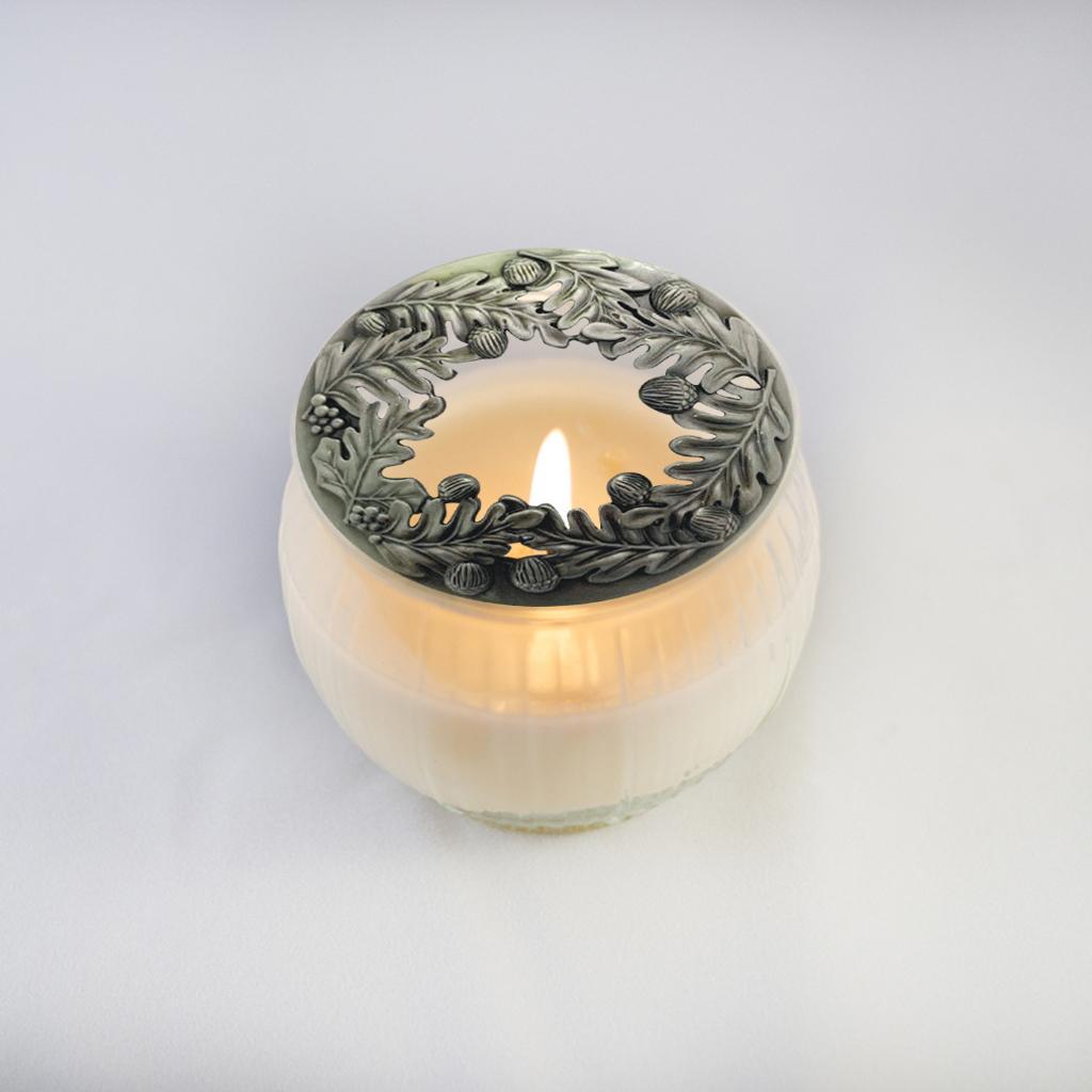 2pcs Jar Candles Topper Wedding Scented Lid Aromatherapy Shades Cover Home Tabletop Decor