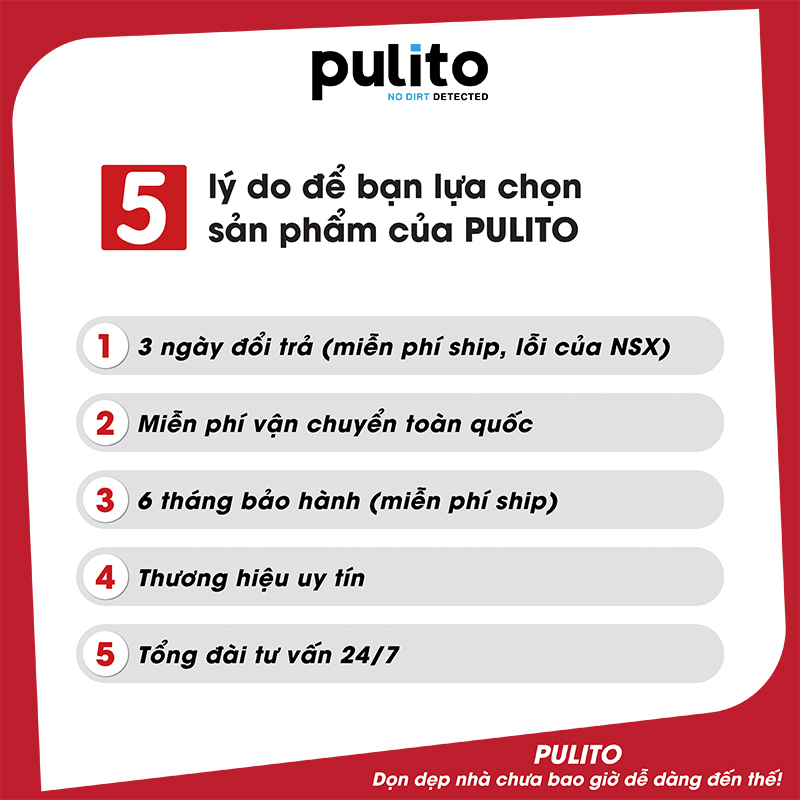 Cây Lau Nhà Tự Vắt Pulito 360 Độ Làm Bằng Chất Liệu Hợp Kim Cao Cấp + Tặng  Kèm 1 Bông Lau Thay Thế