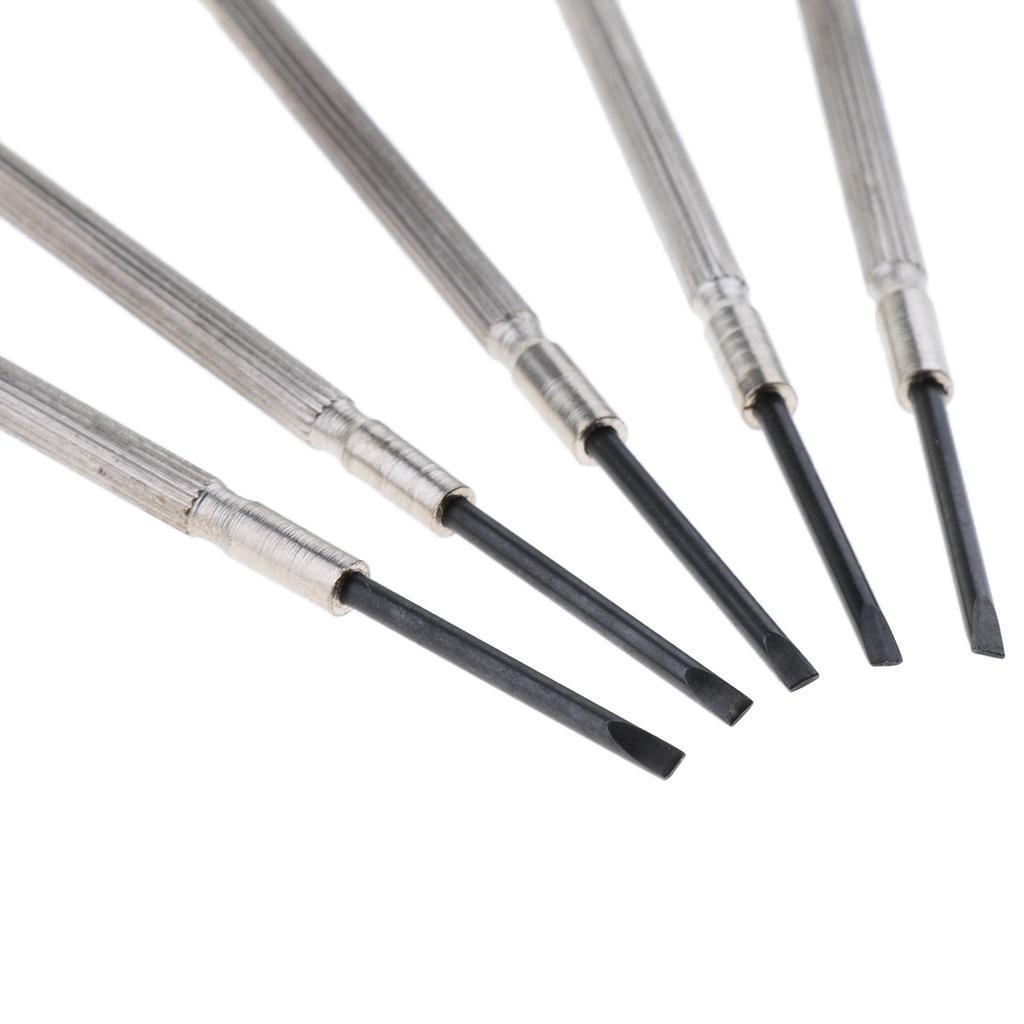 2X Finest 5PCS Metal Screwdrivers for Flute Clarinet Saxophone Piccolo