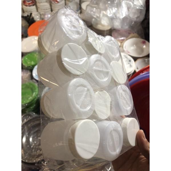 Hũ sữa chua nhựa 12 cái lọ yogurt
