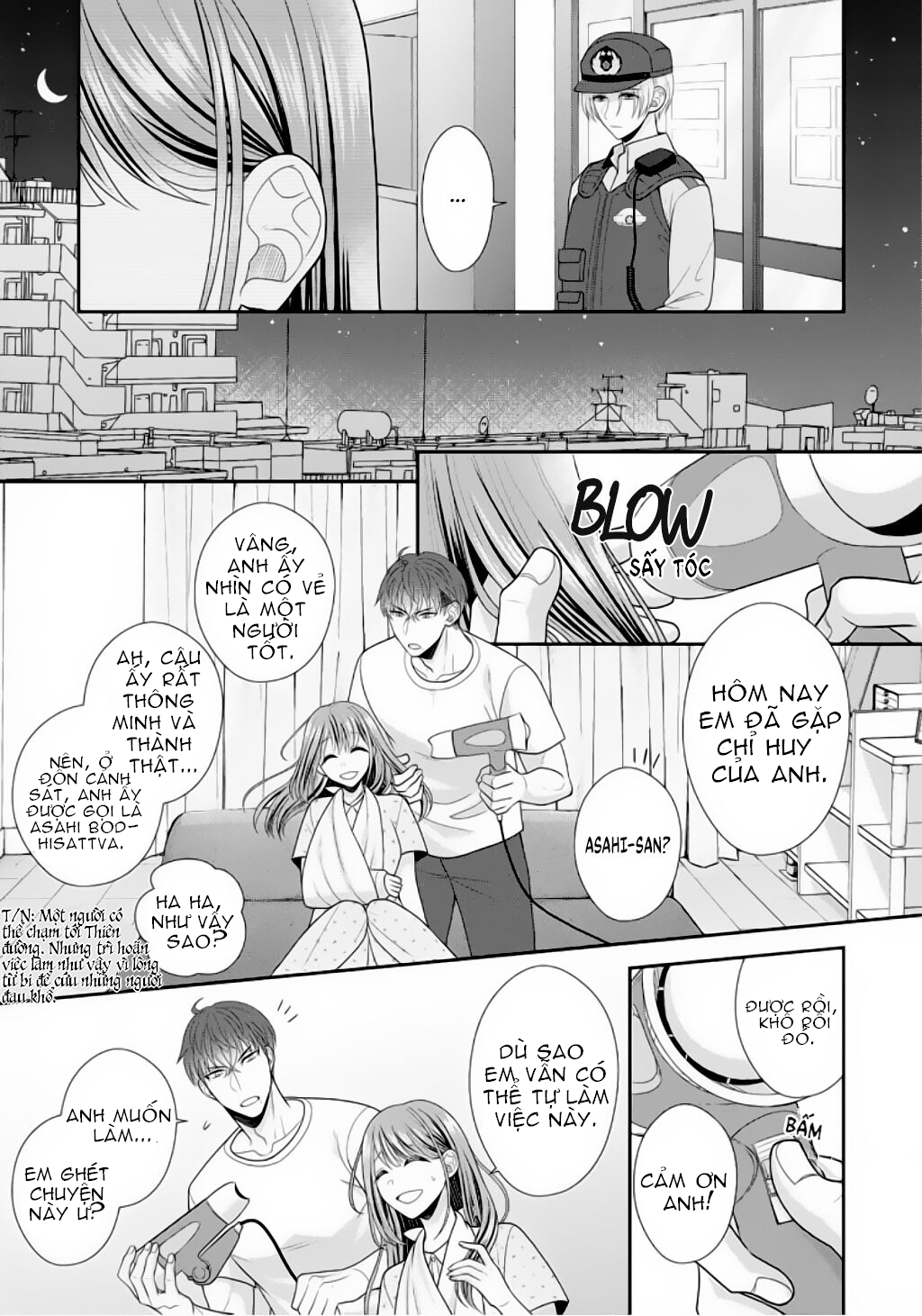 anh cảnh sát quái vật chapter 4.1 7