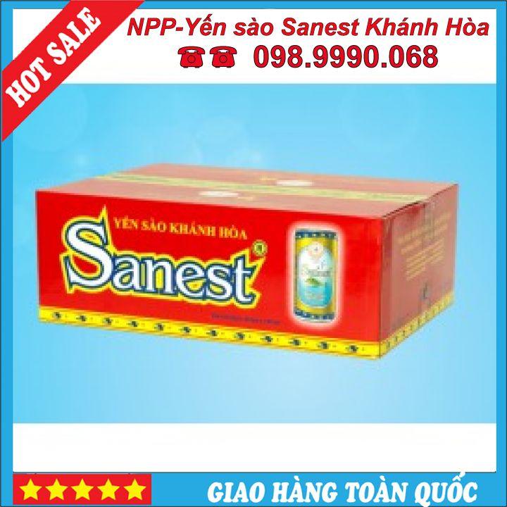 1 THÙNG YẾN SANEST KHÁNH HÒA 30 LON ( MỖI LON 190ML)