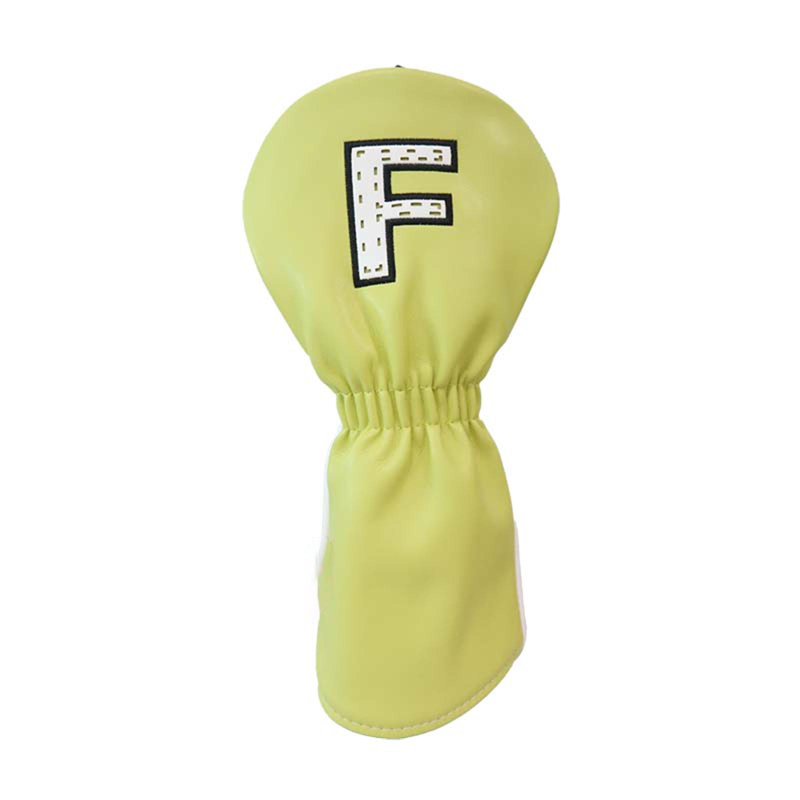 3Pcs PU Wood Golf Head Covers Men Women Universal Golf Club Head Covers