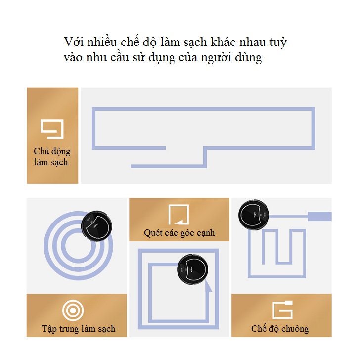 Robot hút bụi siêu thông minh Minsu MSTC08 - Hàng nhập khẩu