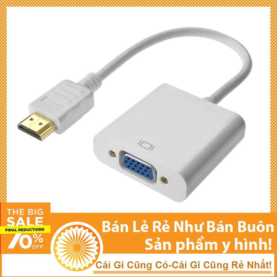 Cáp chuyển HDMI sang VGA cao cấp dài 20cm