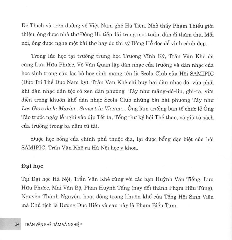 Trần Văn Khê - Tâm Và Nghiệp