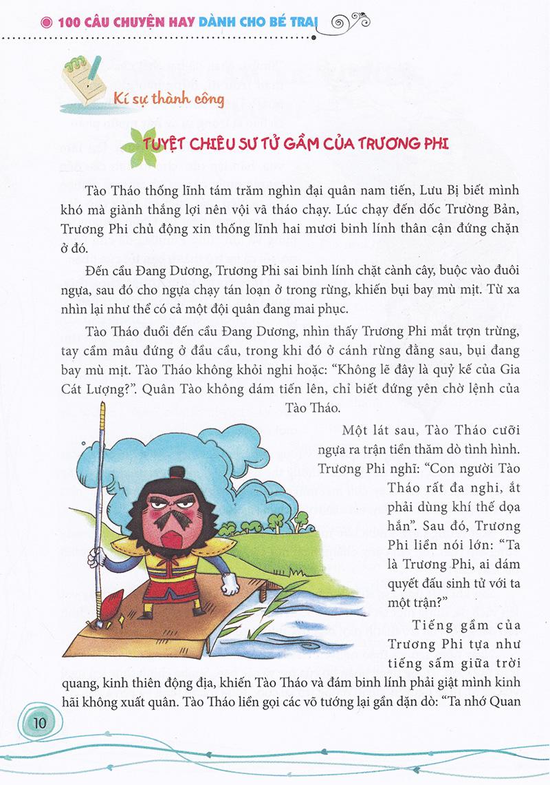 100 Câu Truyện Hay Dành Cho Bé Trai (Tái Bản)