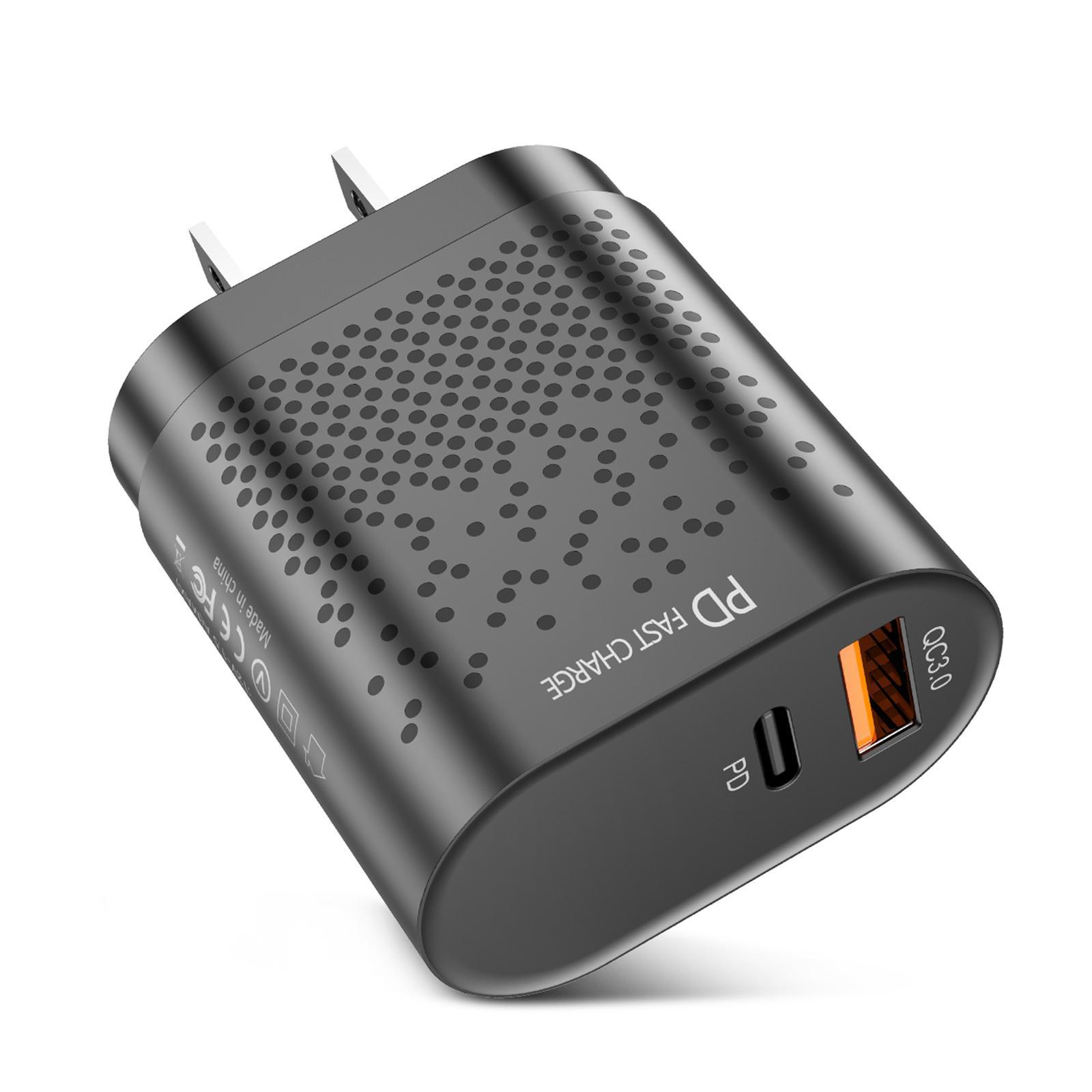 QC 3.0 USB C PD Ports Wall Charger Power Adapter US Plug