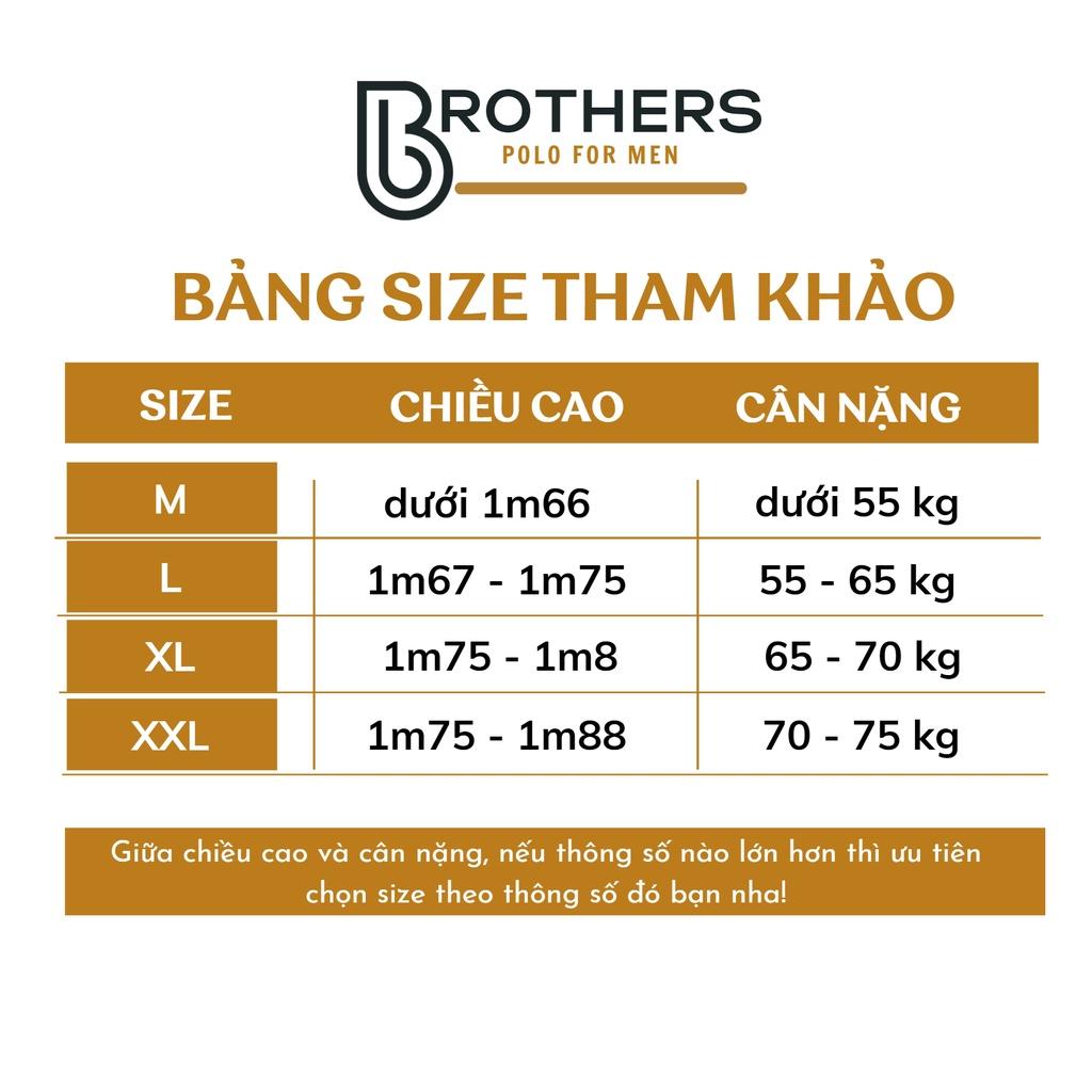 Áo thun POLO nam TROLI cổ trụ bẻ, vải cá sấu cotton cao cấp, chuẩn phom, trẻ trung, thoáng mát - BROTHERS