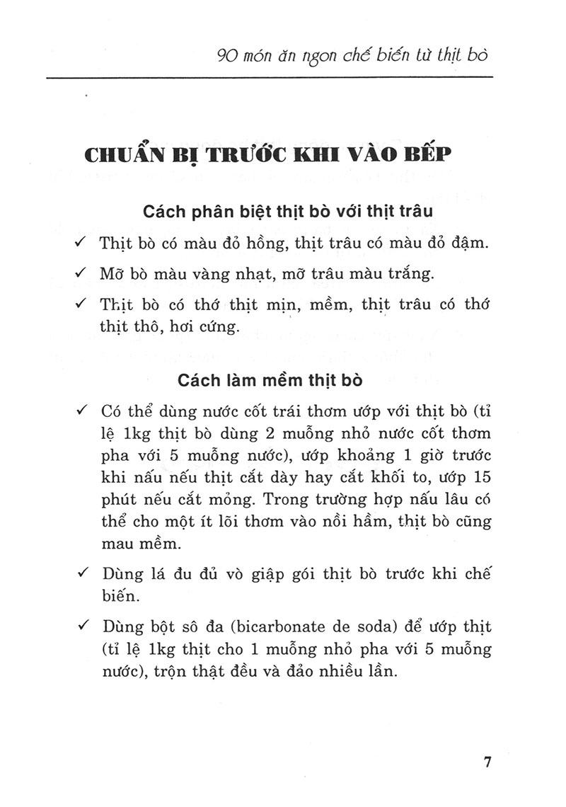 90 Món Ăn Ngon Chế Biến Từ Thịt Bò