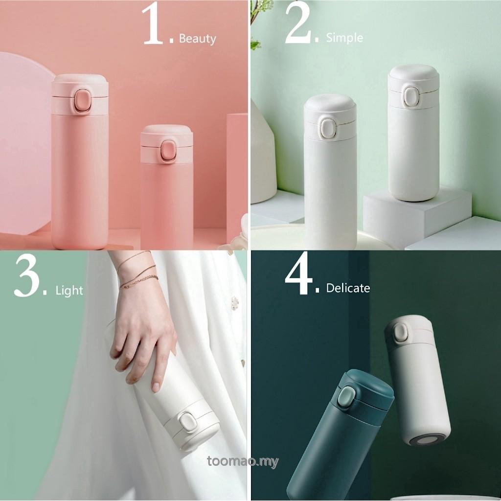 Bình Giữ Nhiệt Chân Không Từ Thép Không Gỉ Bỏ Túi Giúp Giữ Ấm Và Lạnh