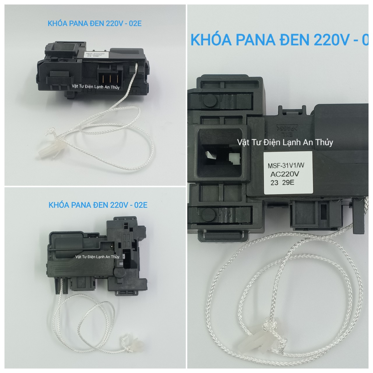 Công tắc khóa cửa máy giặt Panasonic cửa ngang