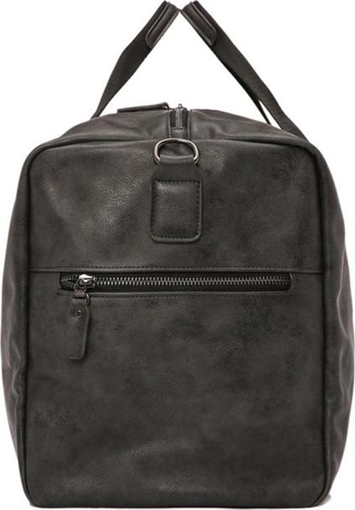 Men's Retro Large-Capacity Travel Bag PU Leather