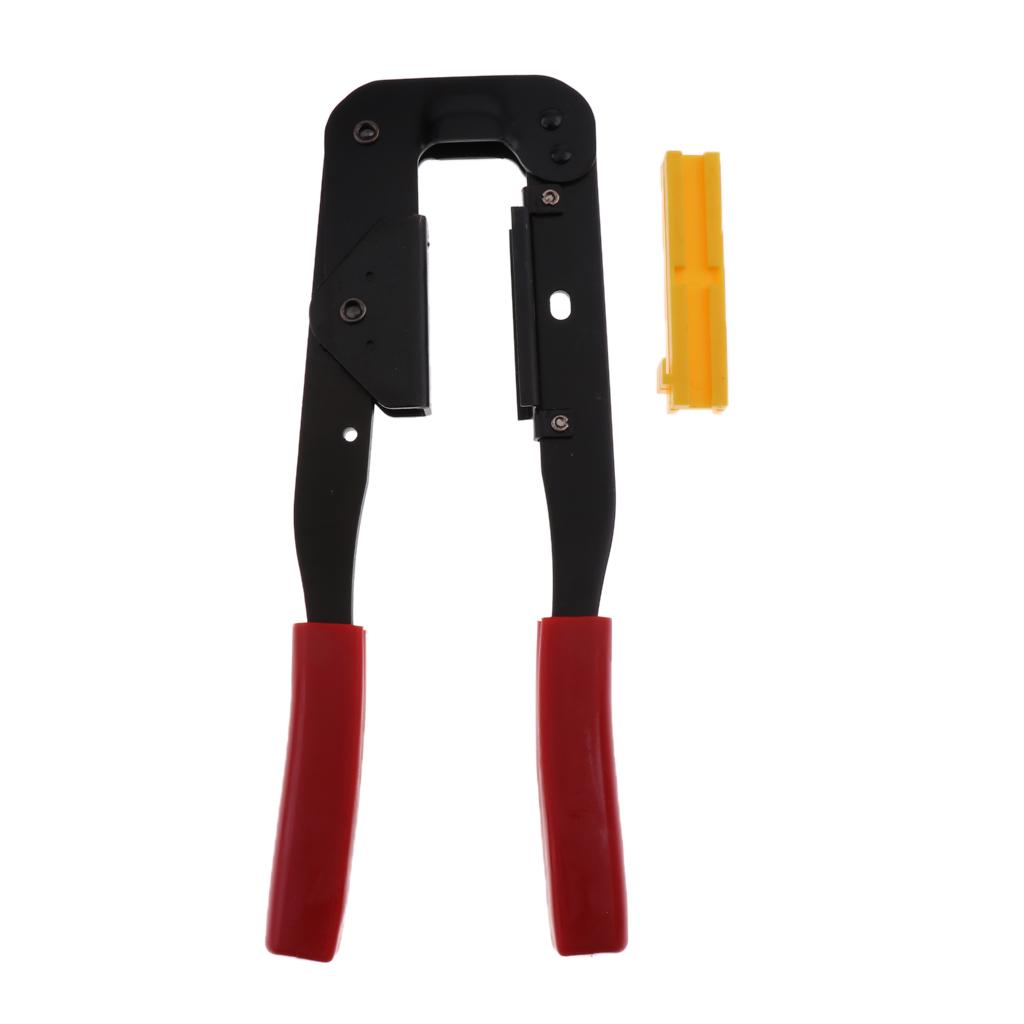 Computer Wire Arranging Clamp Grip Ribbon Cable Crimping Pliers Line Plier