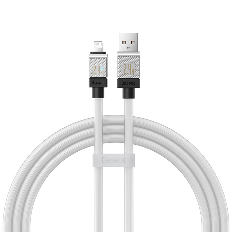 Cáp Sạc Nhanh USB to iP Baseus CoolPlay Series Fast Charging Cable USB to iP 2.4A (Hàng chính hãng)