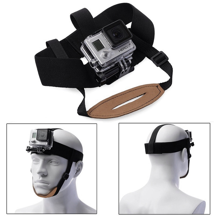 Head strap dây đeo đầu cho Action cam dây đeo cằm chống rớt