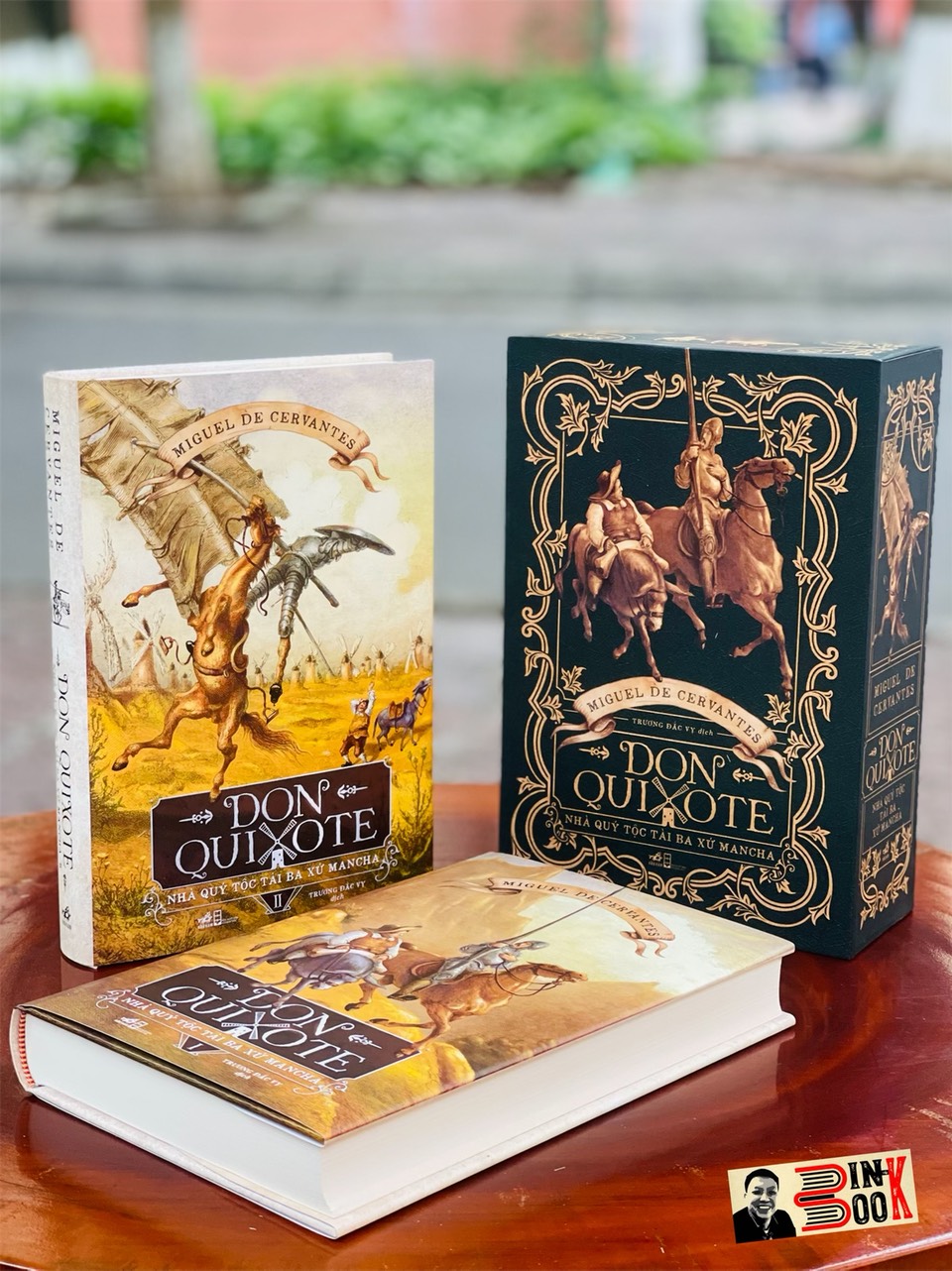 [ấn bản in 300 hộp] - [boxset 2 tập bìa cứng] - DON QUIXOTE – nhà quý tộc tài ba xứ Mancha - tranh minh họa Gustave Doré – Nhã Nam