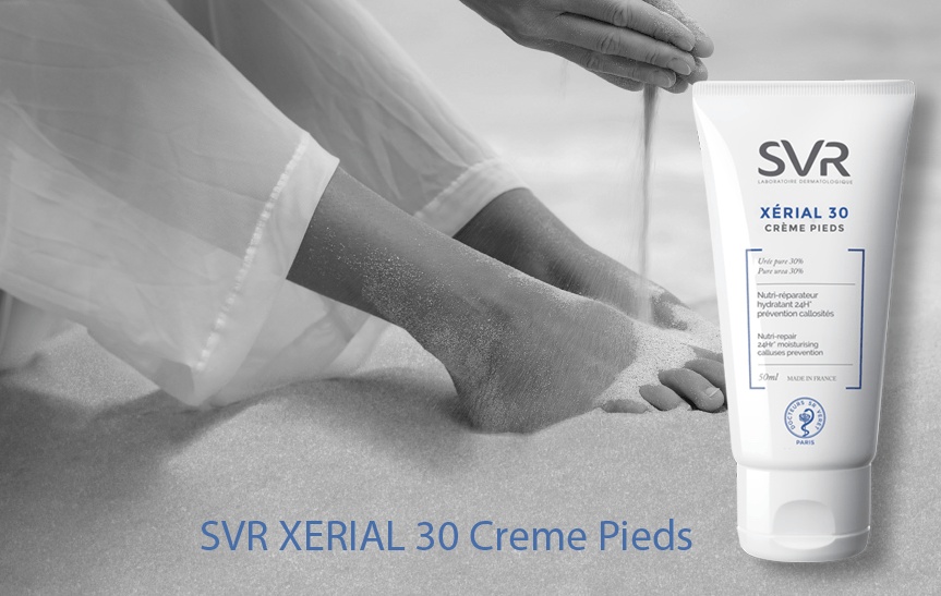 Kem Dưỡng Ẩm Chống Nứt Nẻ Gót Chân SVR XÉRIAL 30 Crème Pieds 50ml + Tặng Kèm 1 Móc Khóa Hình Tour Eiffel Viền Đỏ