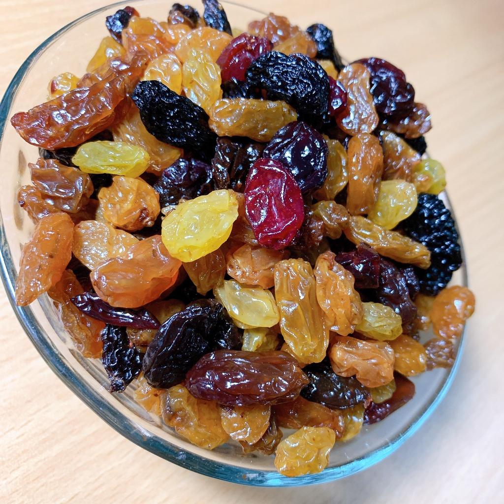 Nho khô mix 3 màu 250Gram