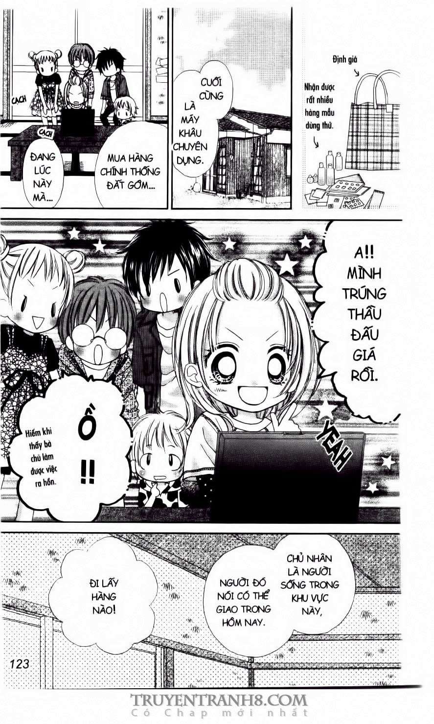tiệm thời trang, love cotton chapter 11 8
