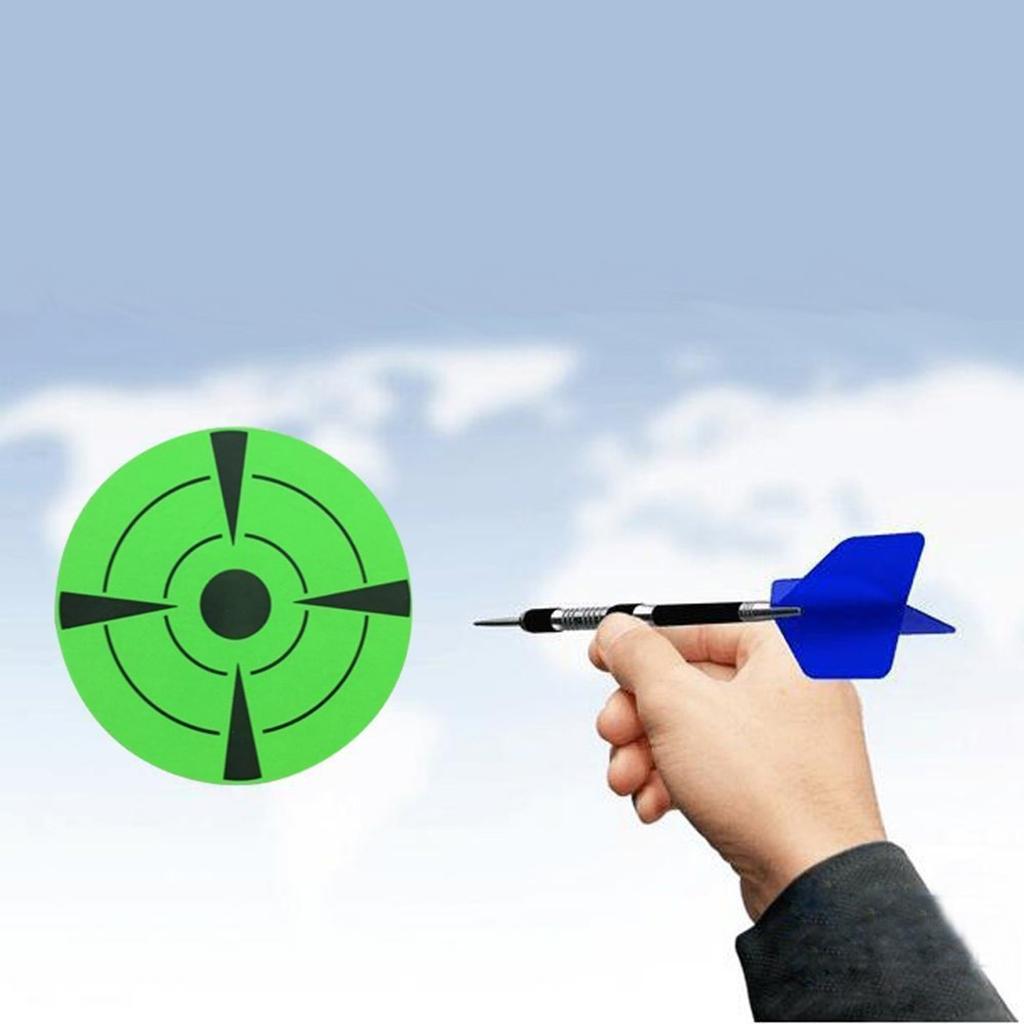 125 Pieces 3inch Diameter Adhesive Shooting Target Round Splatter Sticker Targets Shooting Portable Field Target Roll Shoot Accessories