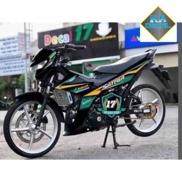 Tem rời Satria 150 tem 3 lớp ko bay màu