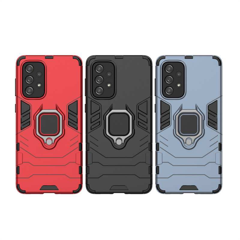 Ốp lưng dành cho Samsung Galaxy A53 iron man chống sốc kèm iring