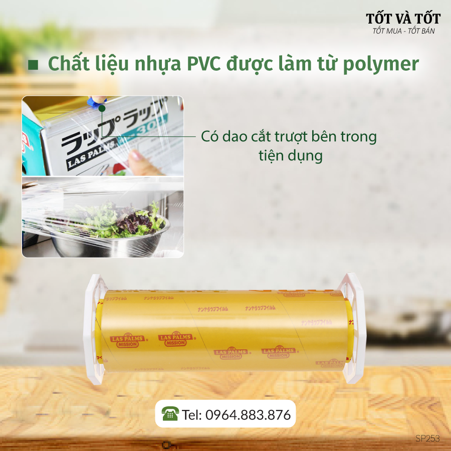 Màng bọc thực phẩm kích thước 30cm x 400m