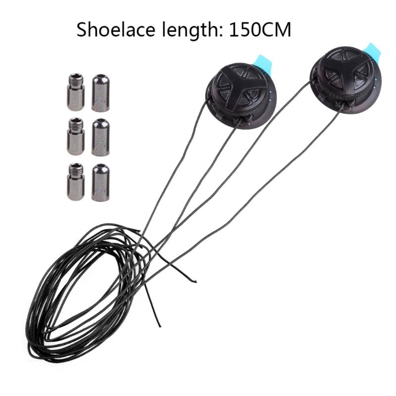 Thiết bị thắt dây tự động xoay dây giày Xuất khẩu công cụ Khóa xoay tròn chặt chẽ Nút xoay nhanh 2022 MỚI Color: WR