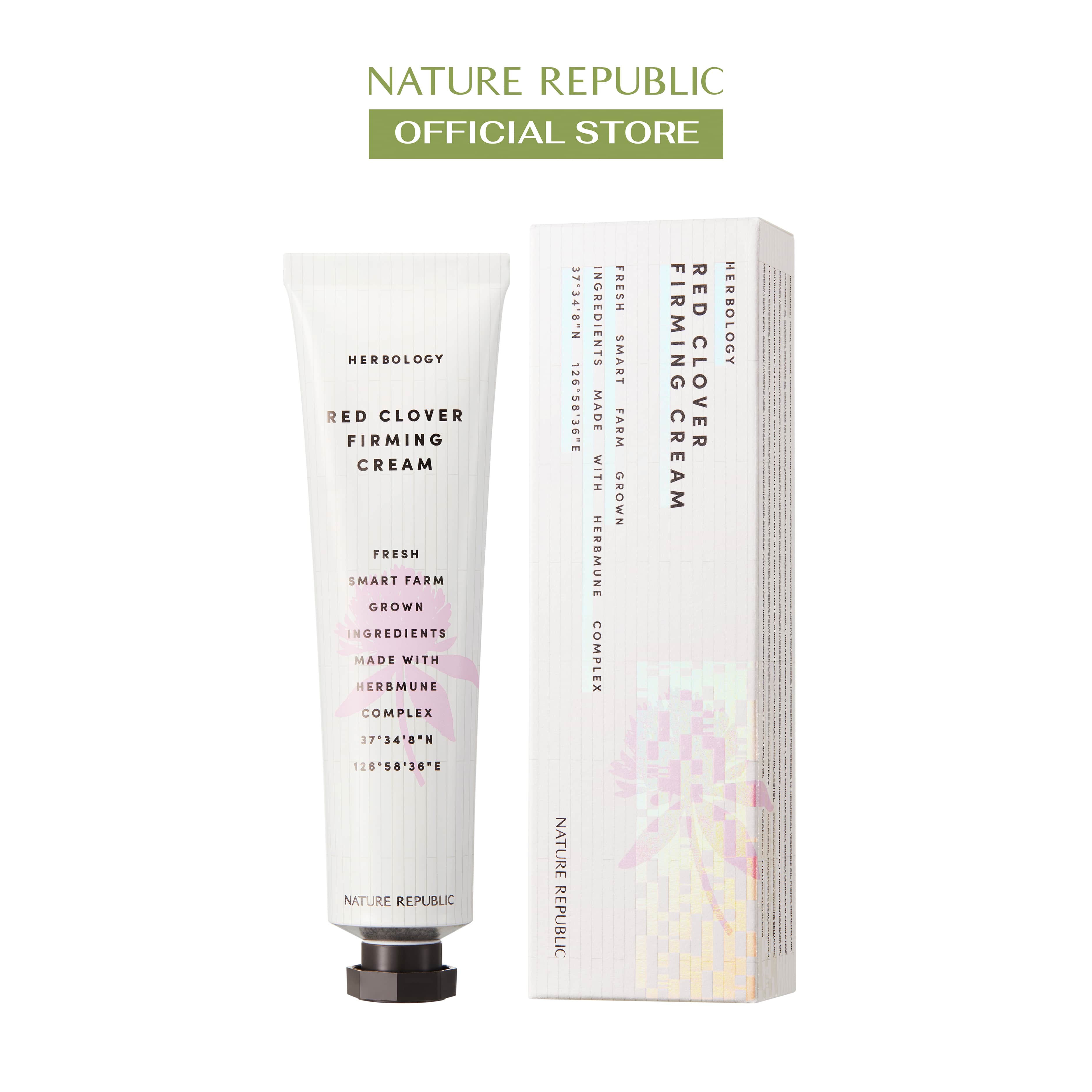 Kem dưỡng Nature Republic Herbology Red Clover Firming Cream 70ml