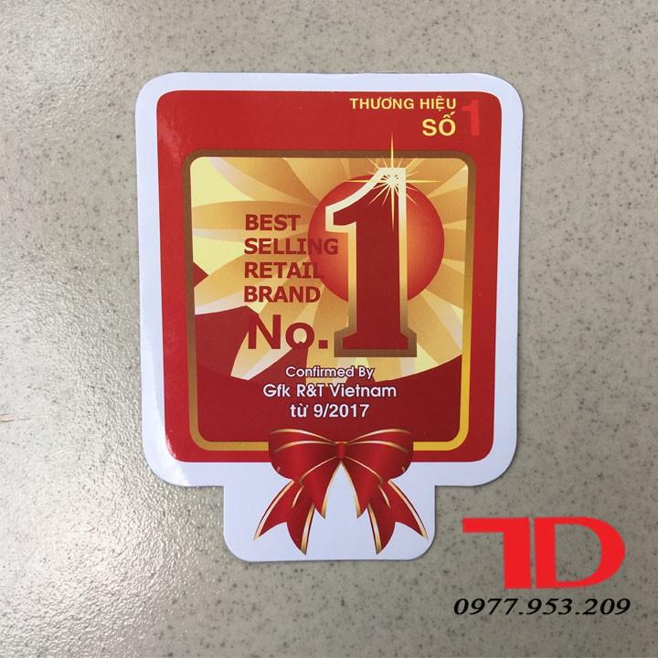 Tem dán trang trí thương hiệu số 1