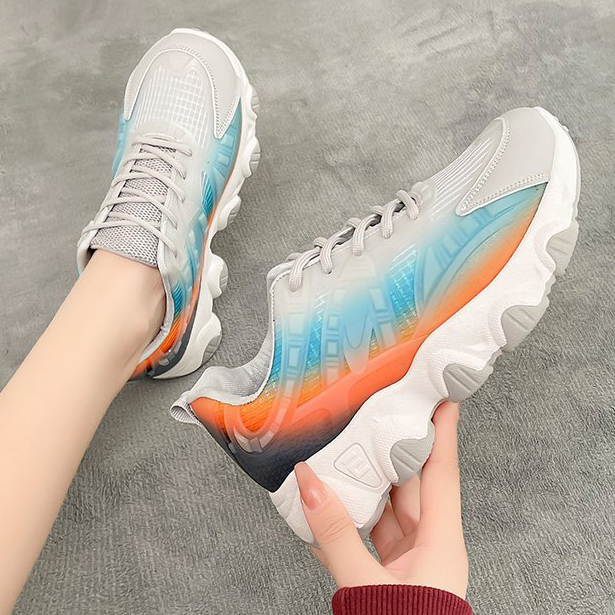 Giày thể thao nữ GEMI - giày ullzzang màu đen - nhiều màu phối viền độc lạ thoáng mát phù hợp cho hoạt động thể dục thể thao - M7036