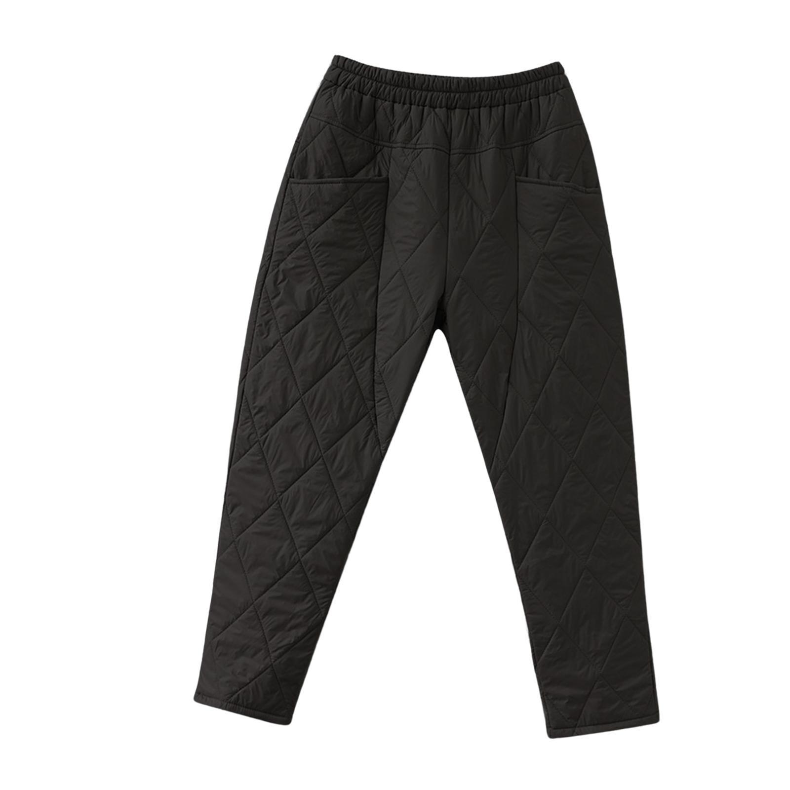 Women Winter Warm Packable Down Pants Compression Snow Windproof Thermal Pants Ski Pants Lightweight Casual for Running