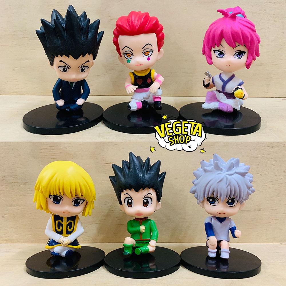 Mô hình Hunter X Hunter - Thợ săn HXH - Gon Killua Kurapika Chrollo Lucifer Hisoka Ging Freecss Machi Komacine - 9~11cm