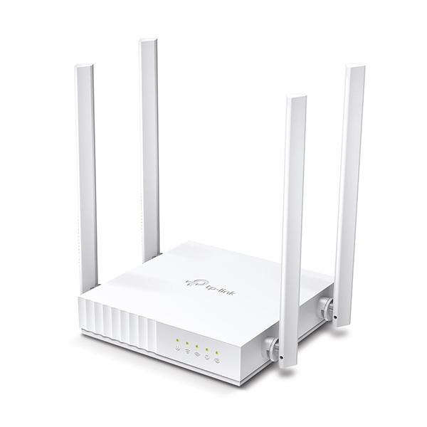 Bộ Phát Wifi TP-Link Archer C24 (Chuẩn AC/ AC750Mbps/ 4 Ăng-Ten Ngoài/ 25 User)- hàng chính hãng