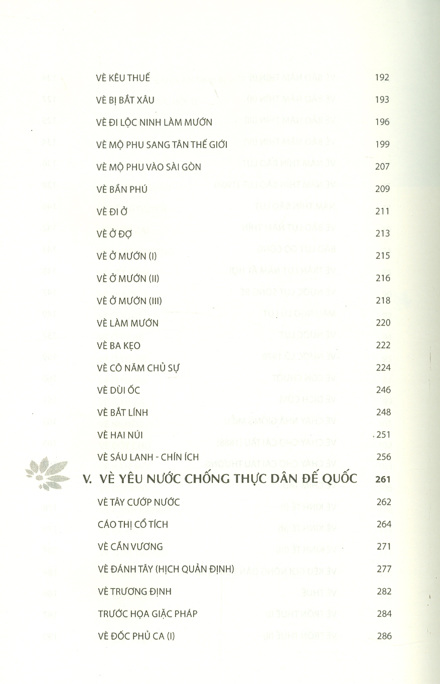 Combo Tổng Tập VĂN HỌC DÂN GIAN NAM BỘ: VÈ NAM BỘ
