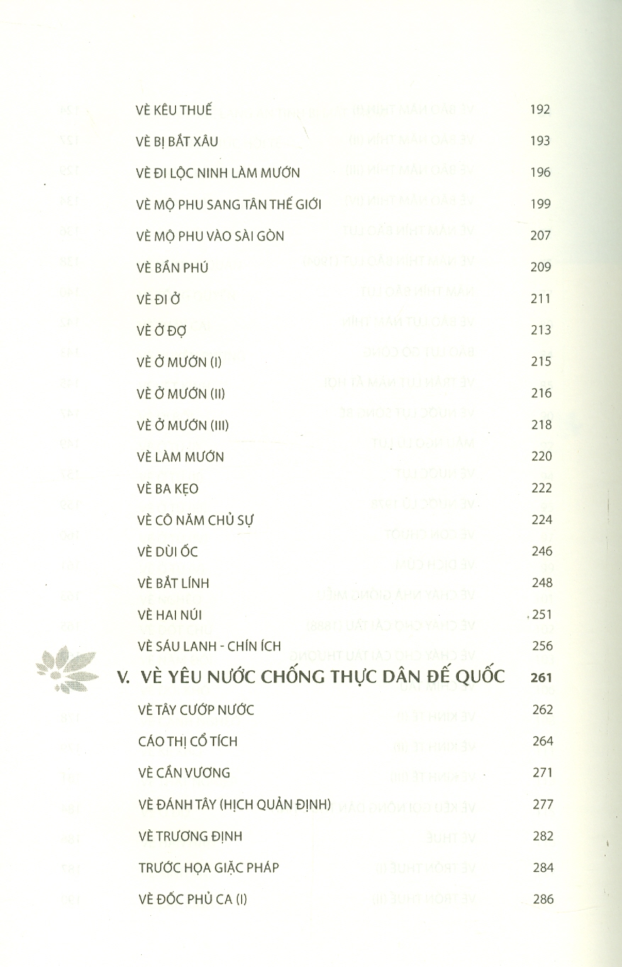 Tổng Tập Văn Học Dân Gian Nam Bộ: VÈ NAM BỘ - Quyển 3: Vè Về Thực Trạng Xã Hội Phong Kiến, Thuộc Địa; Vè Yêu Nước Chống Thực Dân Đế Quốc; Thơ Rơi, Nói Thơ Và Các Biến Thể Khác Của Vè