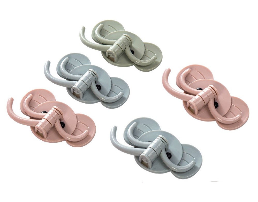 Combo 3 Móc Dán Tường Treo Đồ Dán Tường Hình Voi GroFa