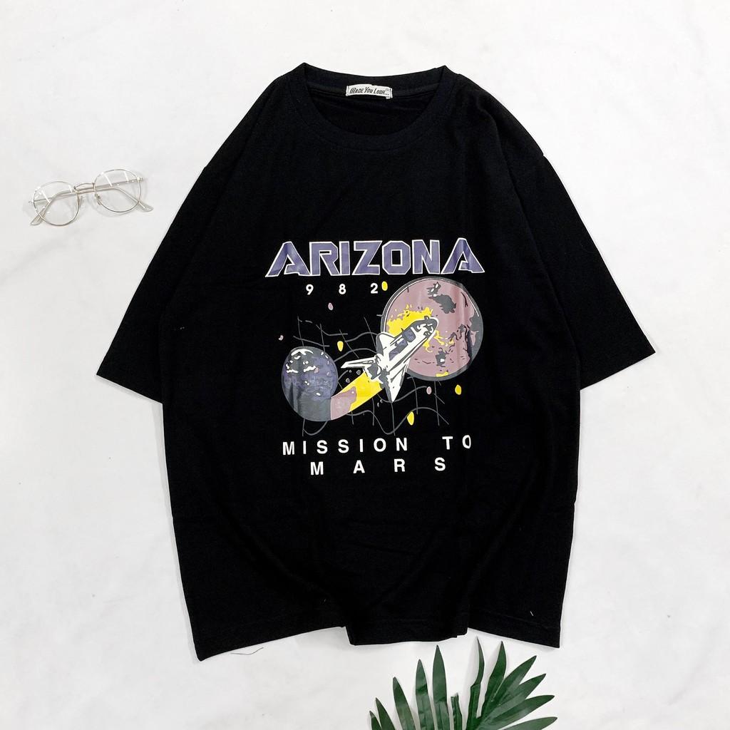 Áo thun tay lỡ form rộng ARIZONA ulzzang couple nam nữ UNISEX