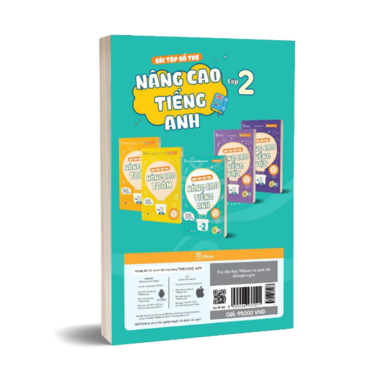 Sách - Bài tập bổ trợ nâng cao tiếng Anh lớp 2 - Theo Chương Trình Sách Giáo Khoa