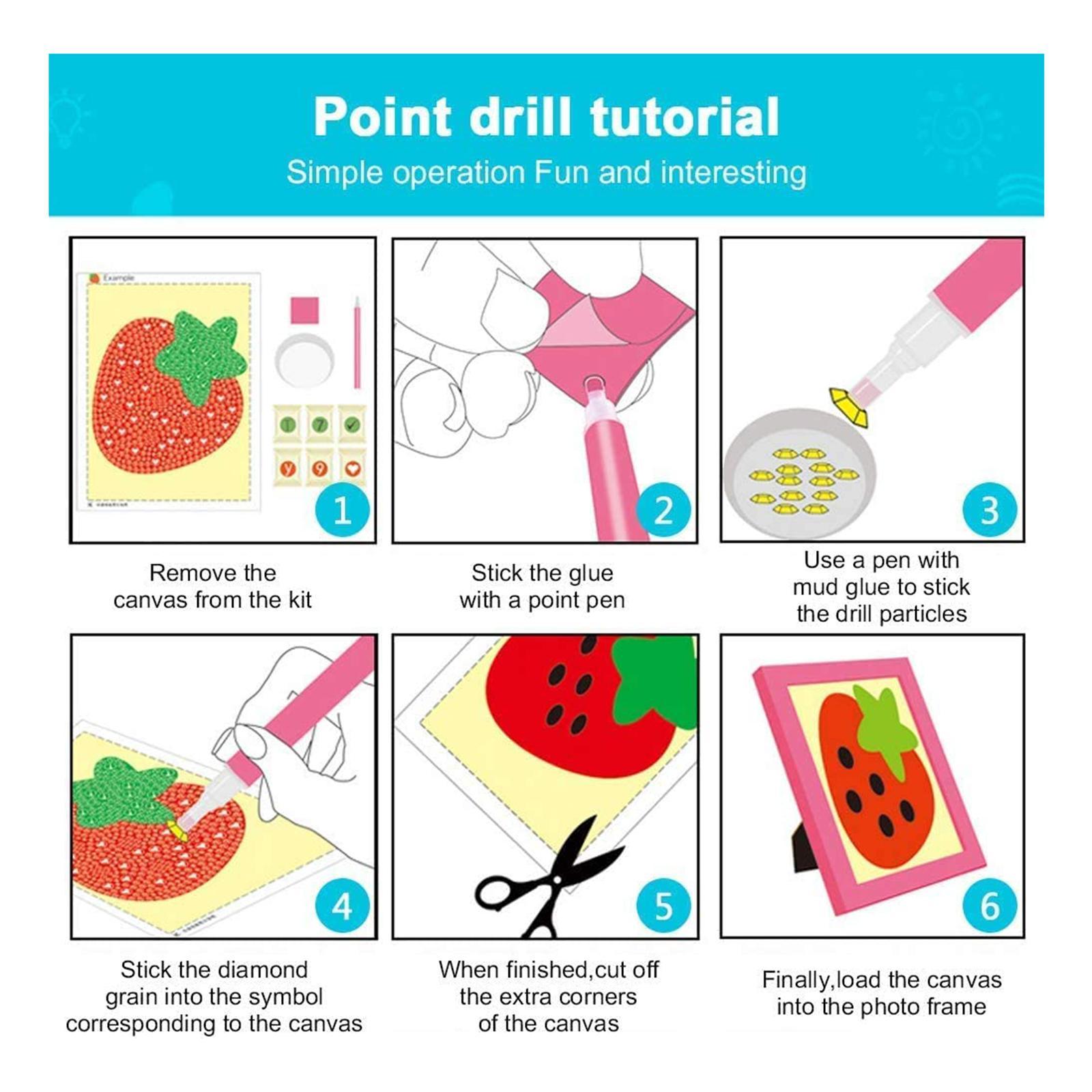 Diamond picture Kit Arts craft Accessories for Room Wall