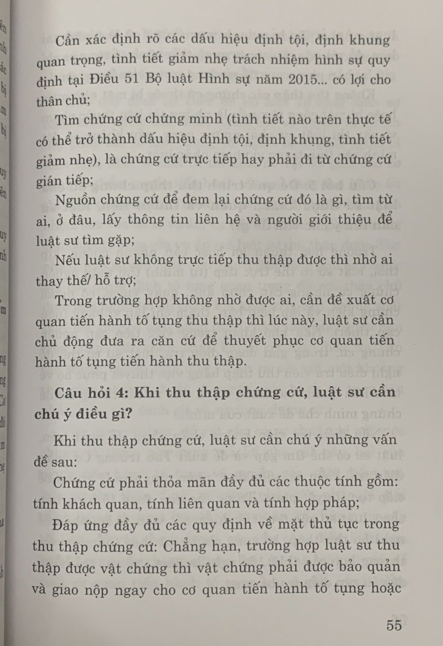 Cẩm nang hướng dẫn thực hành đại diện tranh tụng trong vụ án hình sự