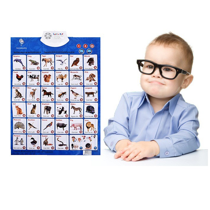 Bảng điện tử thông minh động vật Antona