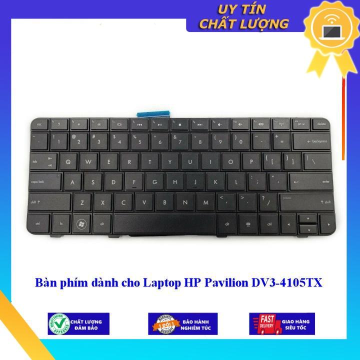 Bàn phím dùng cho Laptop HP Pavilion DV3-4105TX - Hàng Nhập Khẩu New Seal