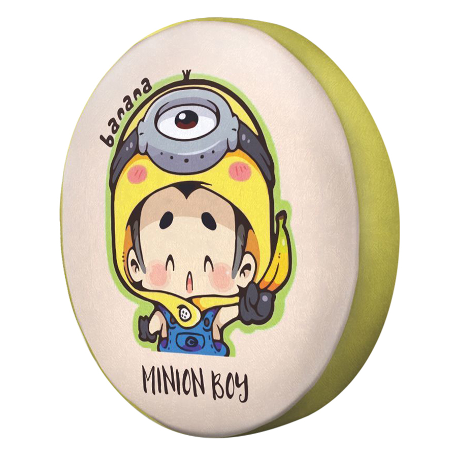 Gối tròn Cậu bé minions - GOCP156