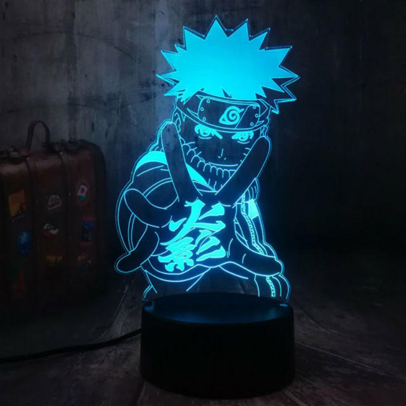 Đèn Lamp 3D Naruto Shippuden đèn ngủ đèn bàn trang trí