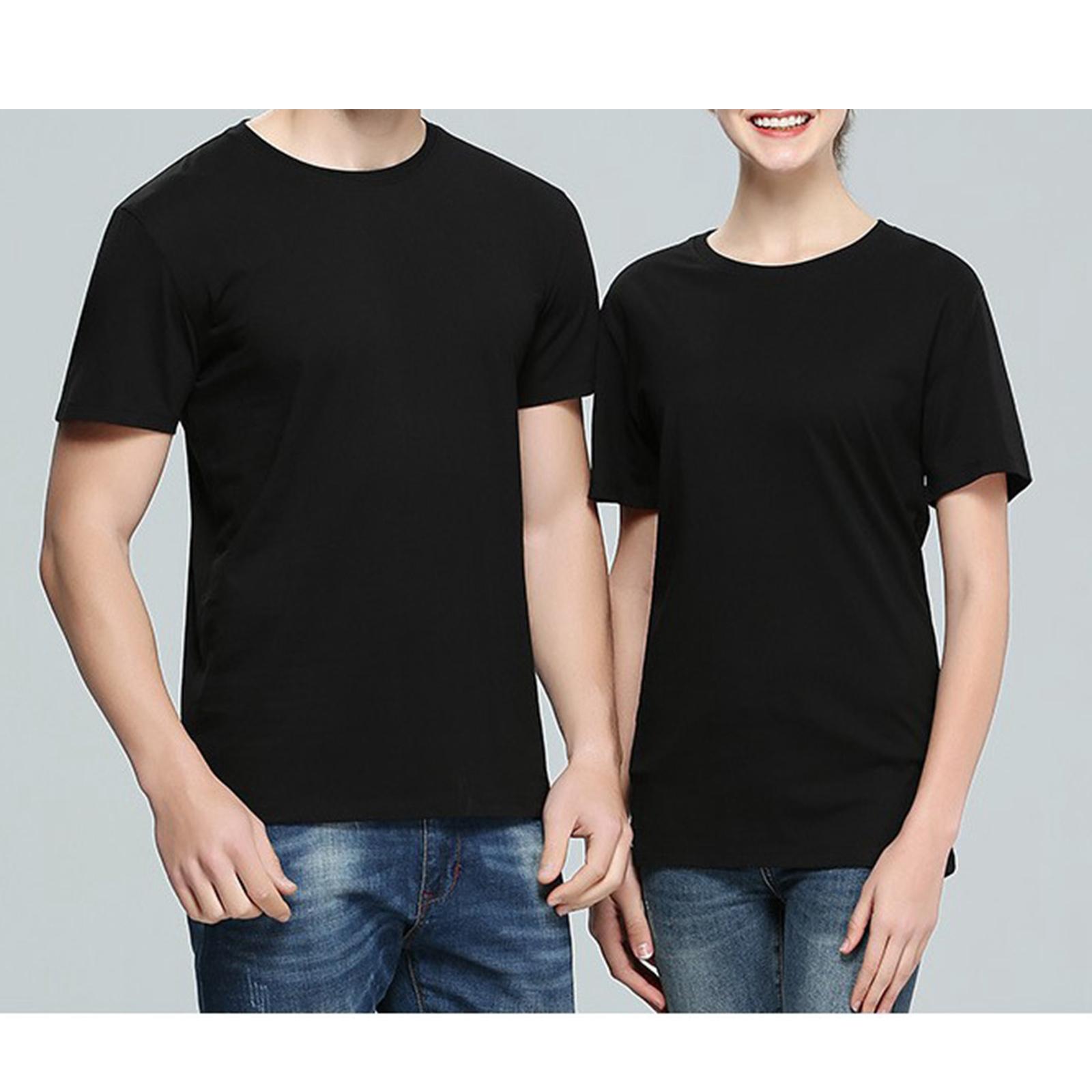 Men Women T-Shirt Clothing Crew Neck Short Sleeve Tee Classic Couple Modal T Shirts Travel Sports Summer Tops Plus Size