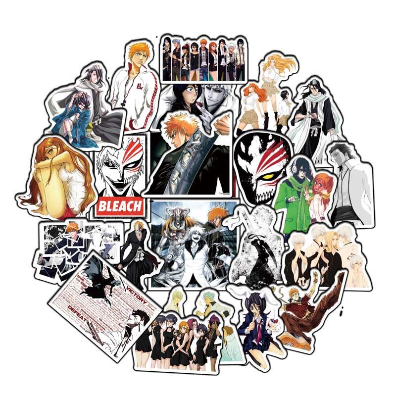 Sticker 50 miếng hình dán Sứ giả Ichigo - hàng nhập khẩu