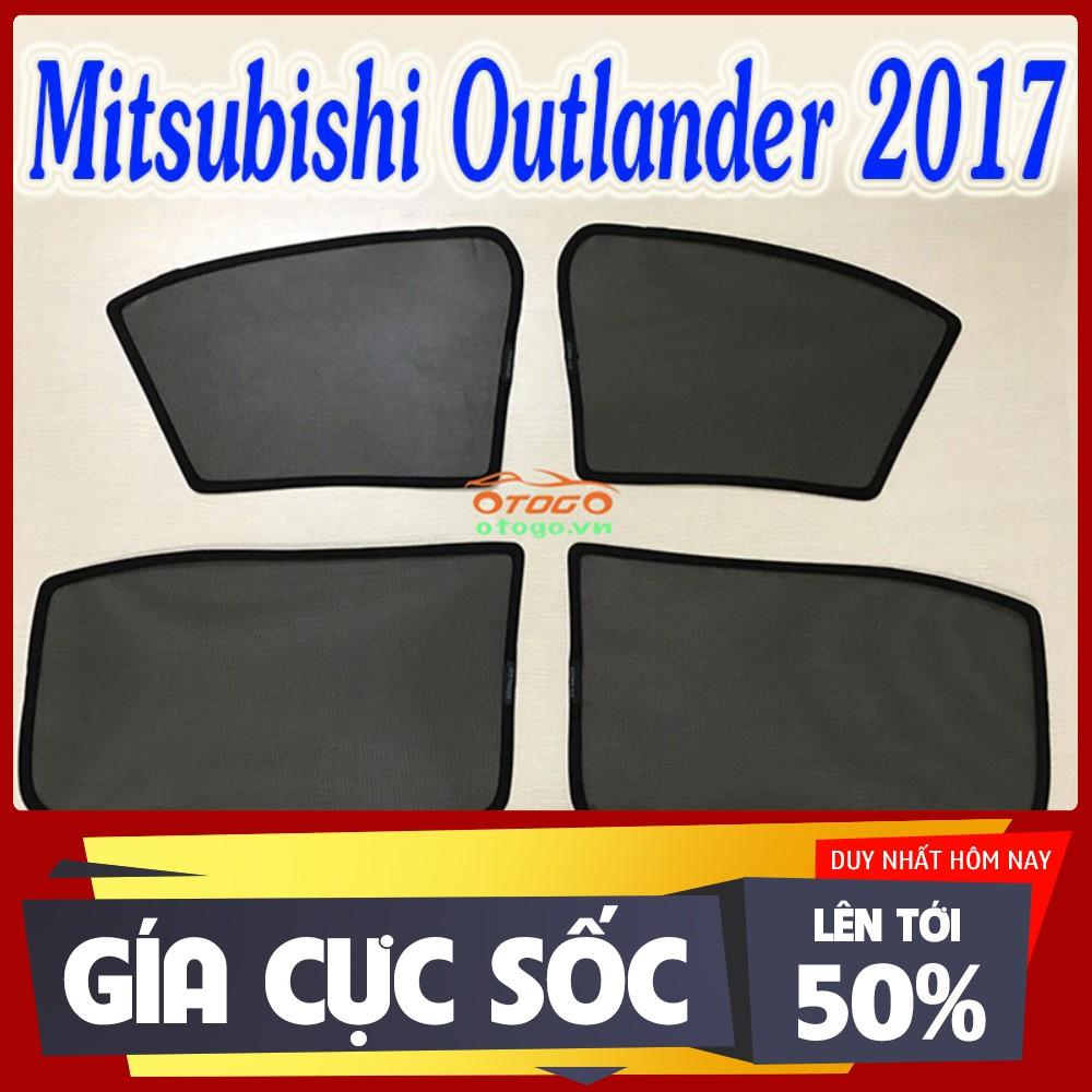 Bộ rèm chắn nắng nam châm, rèm che nắng nam châm xe Mitsubishi Outlander 2017, rèm chắn nắng, che nắng Outlan