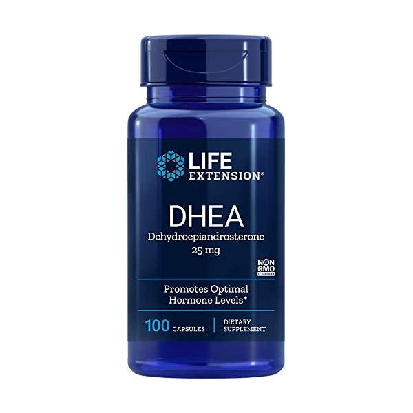 Life Extension DHEA, 25mg, 100 Capsules